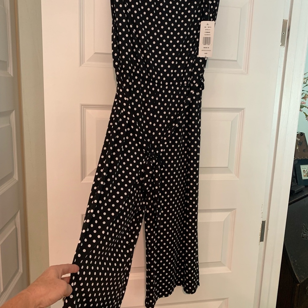 Strapless capri outfit one piece